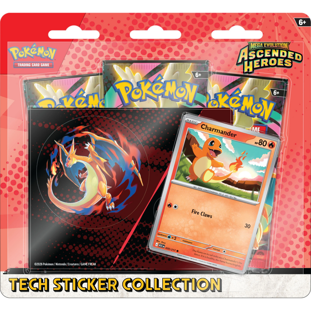 Pokemon TCG:Ascended Heroes Tech Sticker Collection