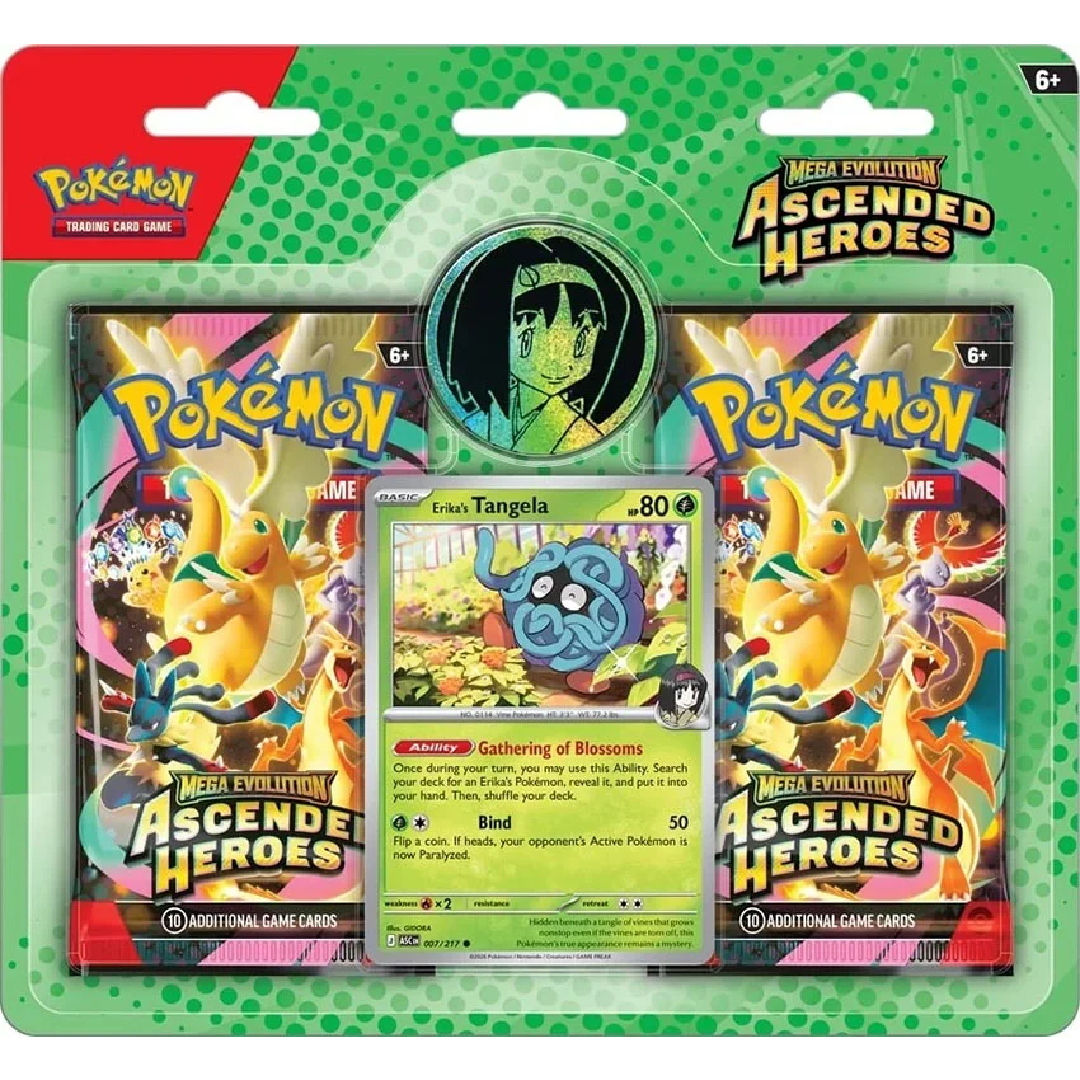 Pokemon TCG: Ascended Heroes 2-pack Trainer Blister