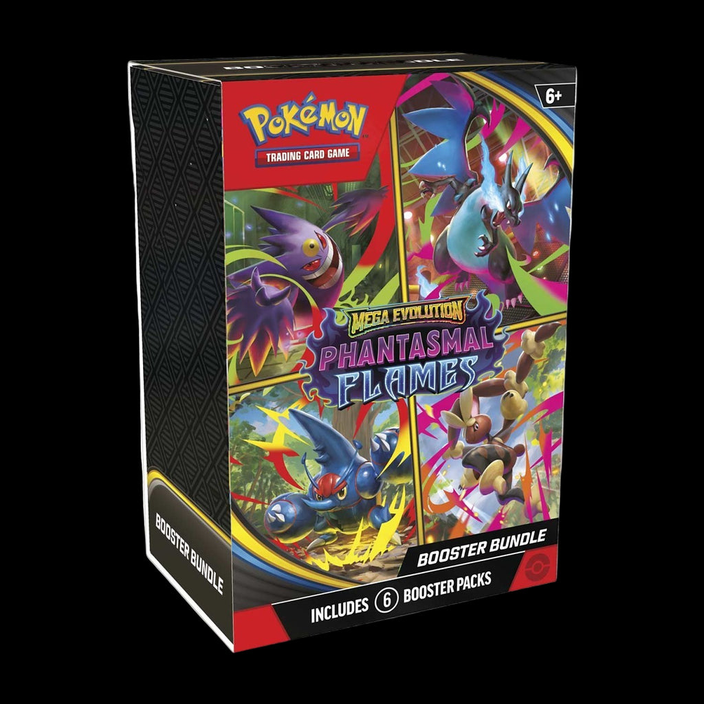 Pokemon TCG:Mega Evolution Phantasmal Flames Booster Bundle