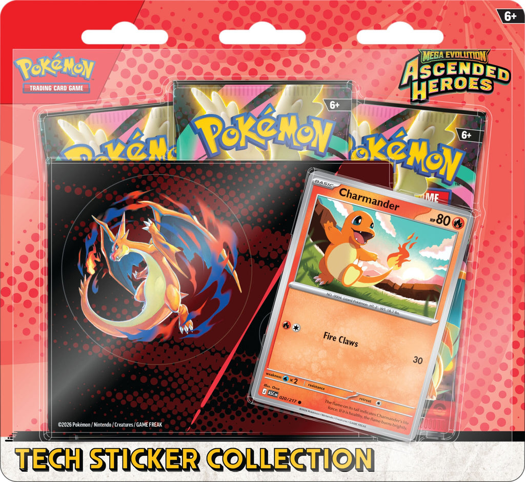 Pokemon TCG:Ascended Heroes Tech Sticker Collection