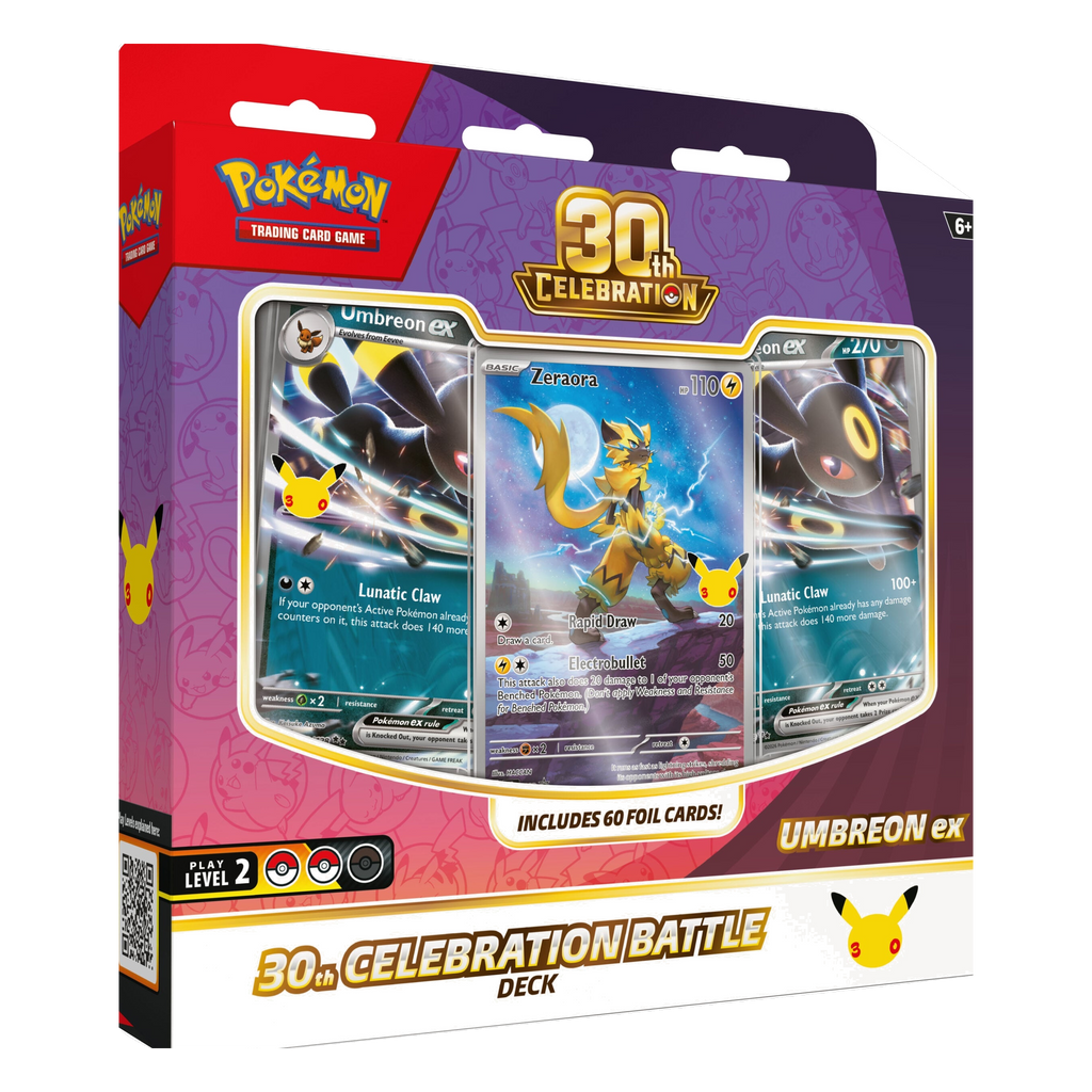 Pokémon TCG 30th Celebration Battle Deck — Umbreon ex