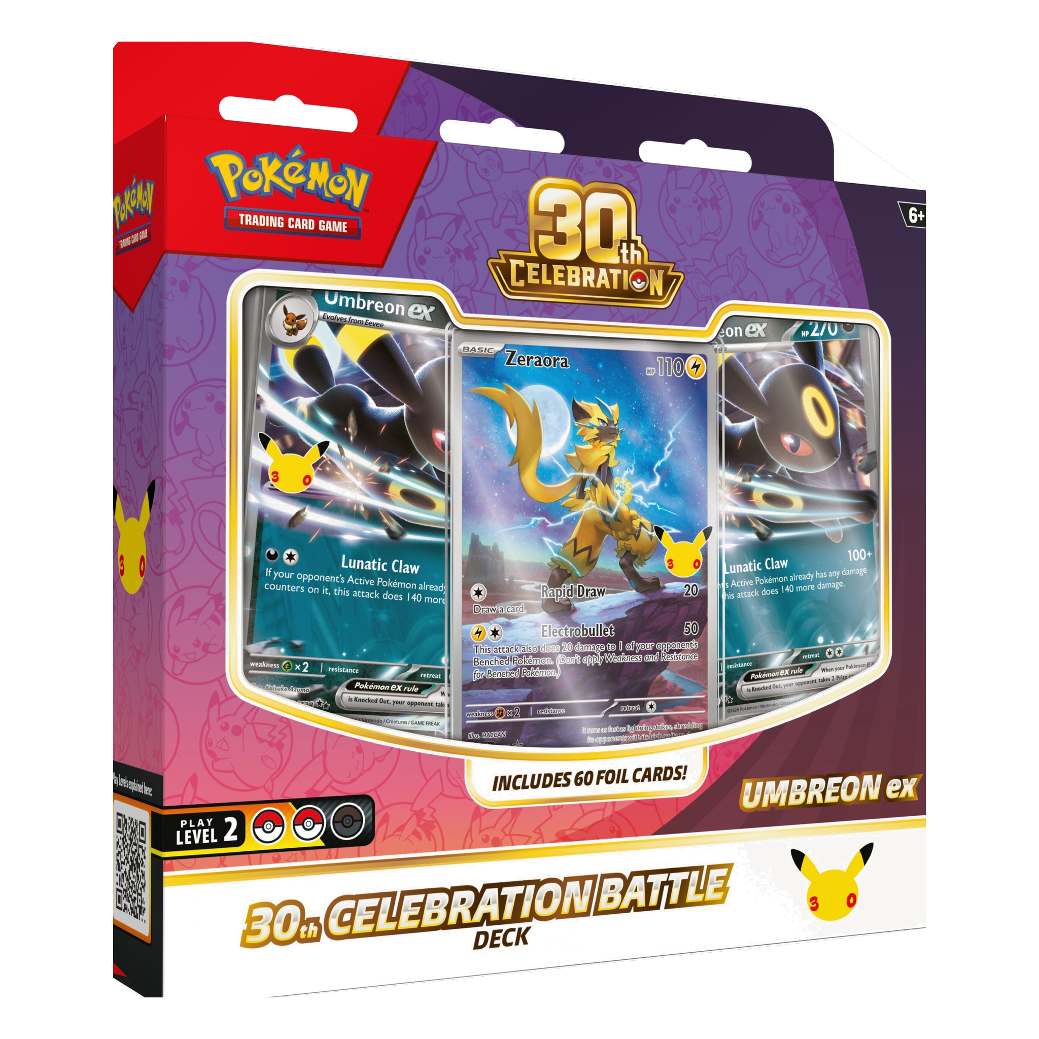Pokémon TCG 30th Celebration Battle Deck — Umbreon ex