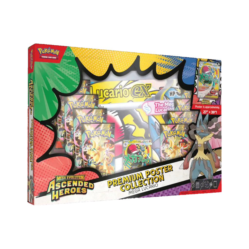 Pokémon TCG: Mega Evolution Ascended Heroes Premium Poster Collection