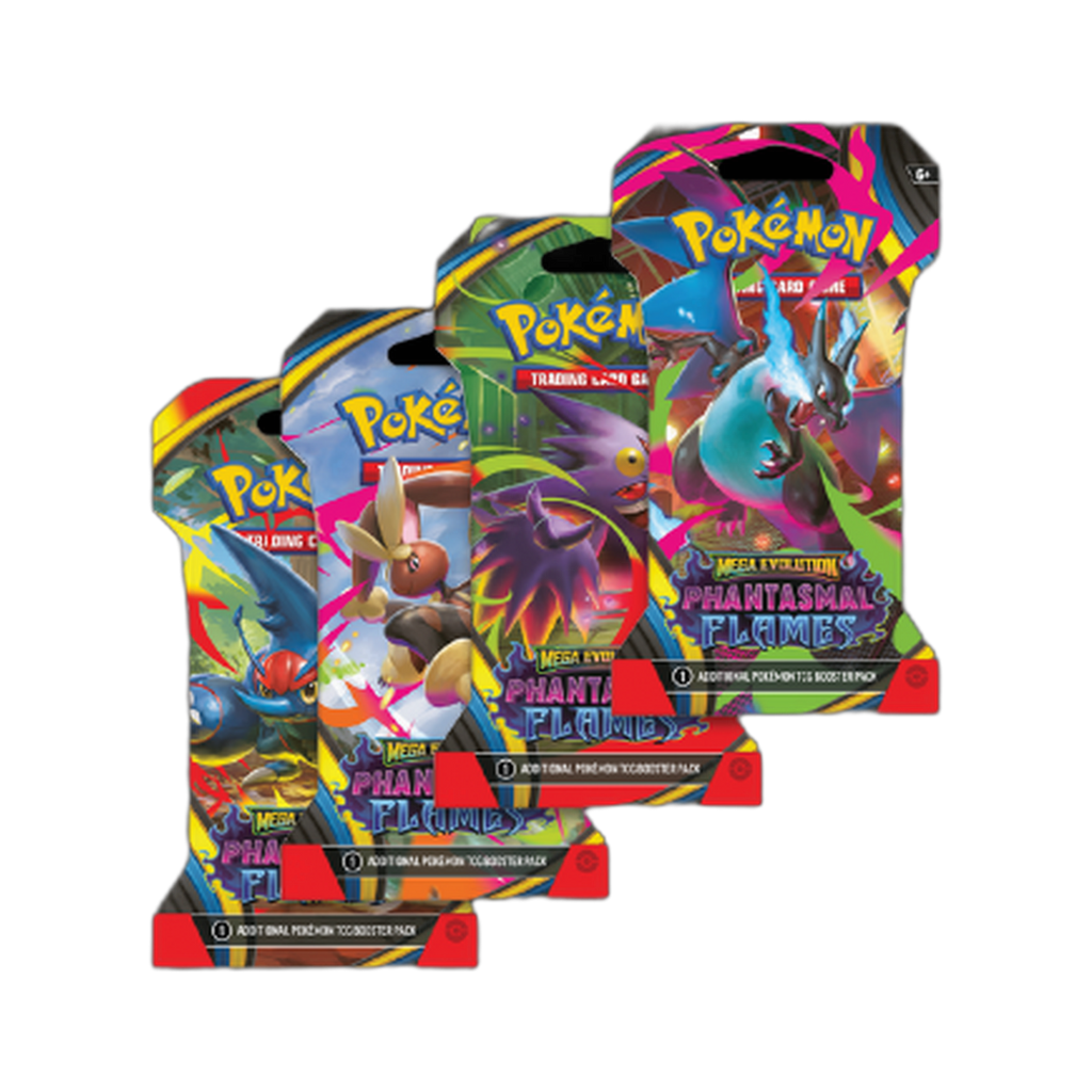 Pokémon TCG: Mega Evolution Phantasmal Flames Sleeved Boosters