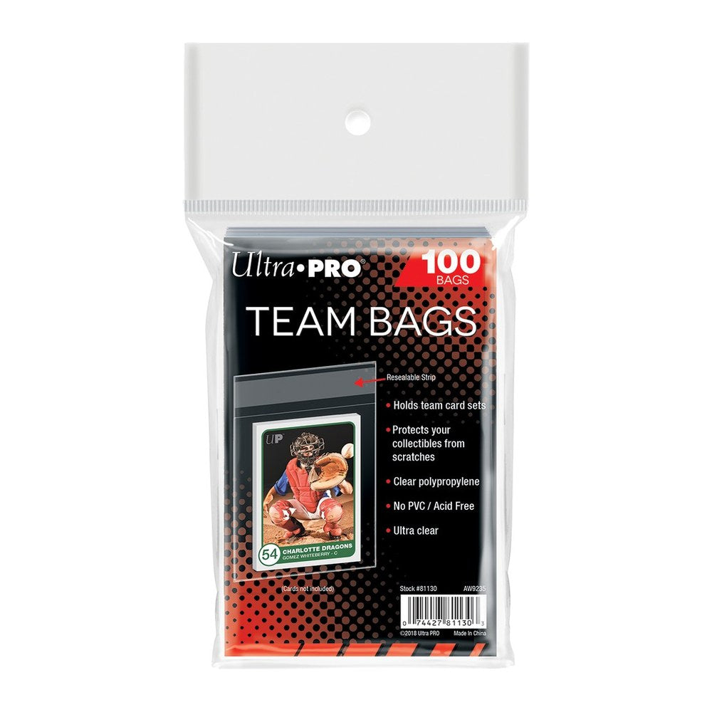 Ultra PRO Resealable Team Bags (100 pcs)