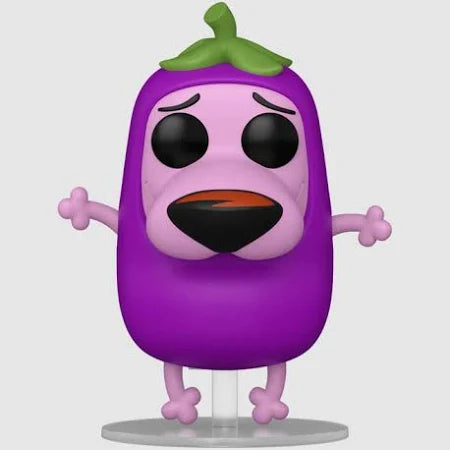 Funko Pop! Courage Great Eggplant #2009 vinyl figure, side view
