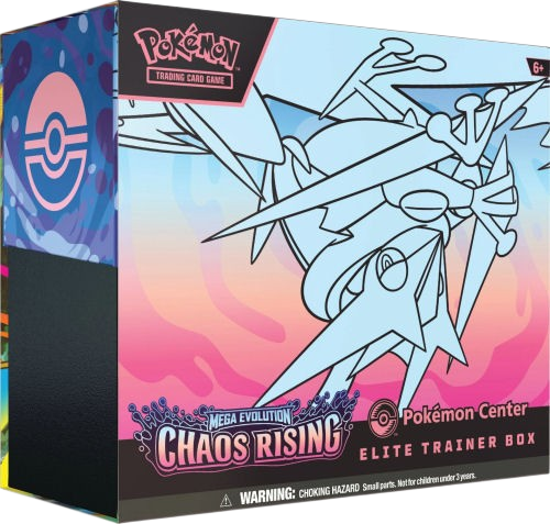 Pokemon TCG: Mega Evolution Chaos Rising Pokemon Center Elite Trainer Box