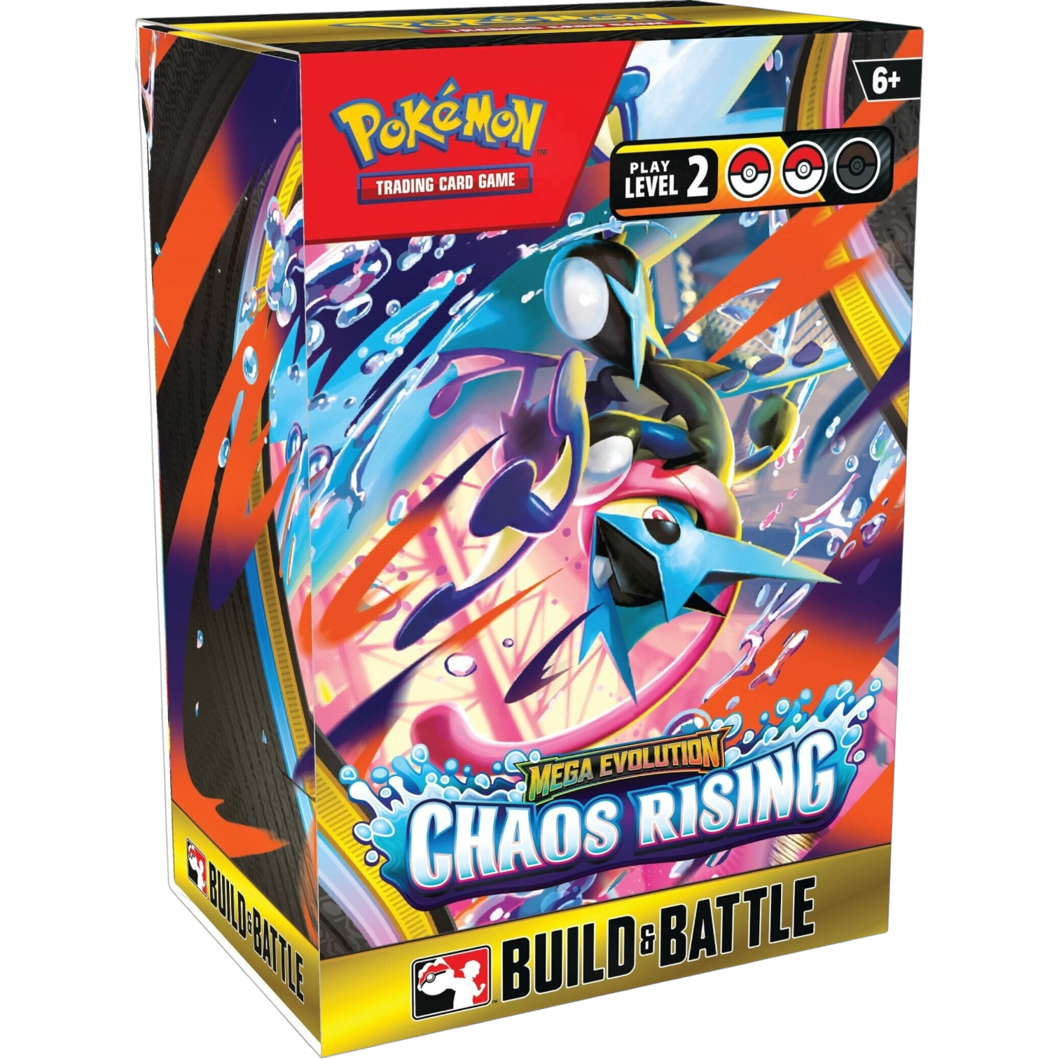 Pokemon TCG: Mega Evolution Chaos Rising Build & Battle Box