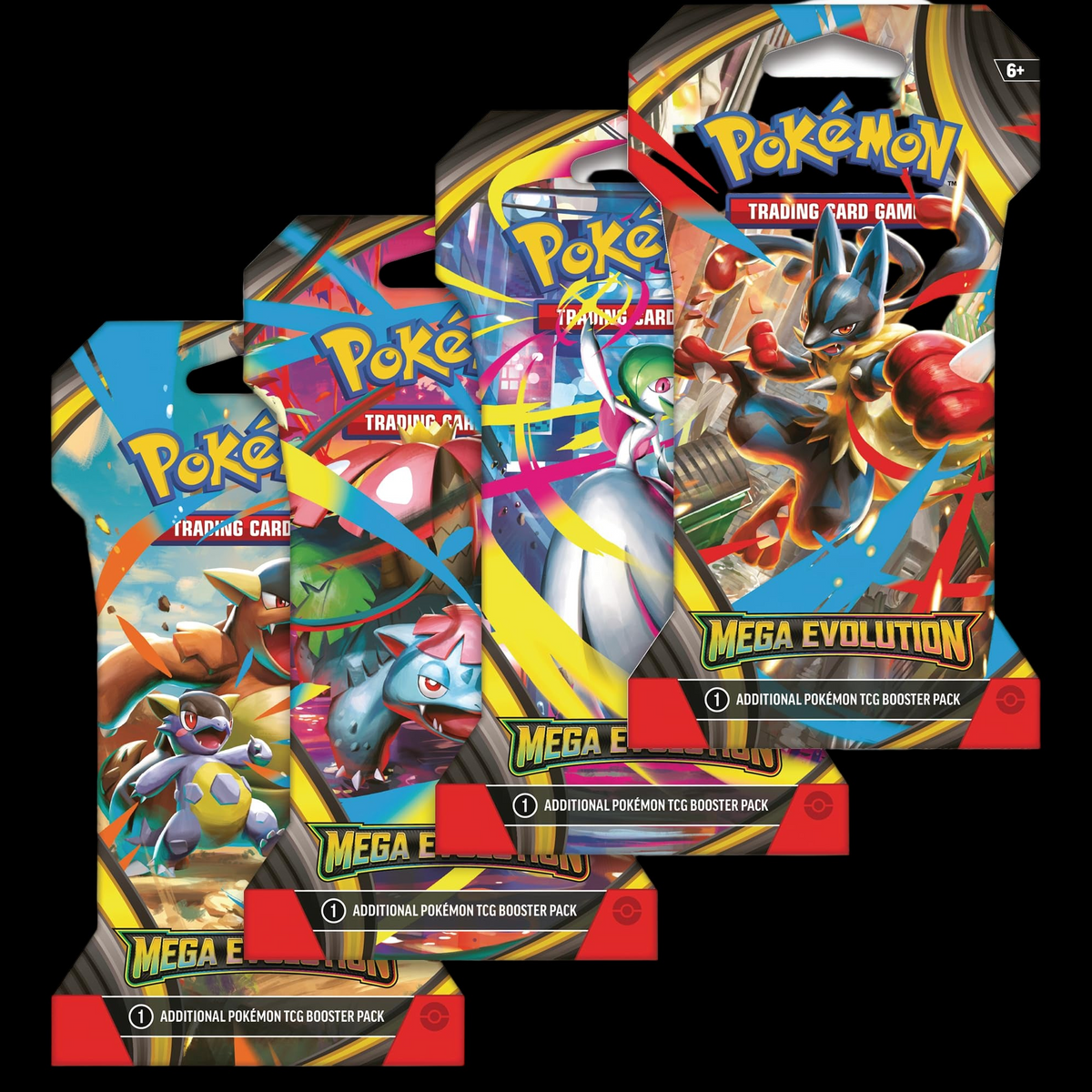 Pokémon TCG: Mega Evolution Sleeved Booster