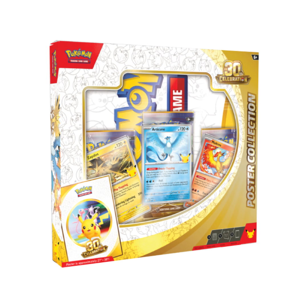 Pokemon TCG 30th Celebration Poster Collection, sealed