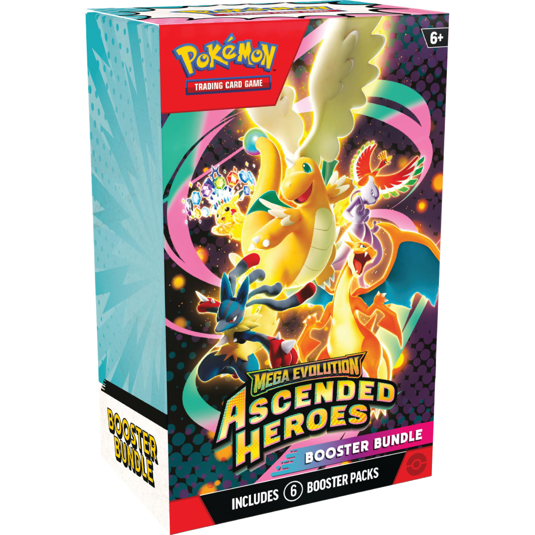 Pokemon TCG Ascended Heroes Booster Bundle, 6 sealed packs