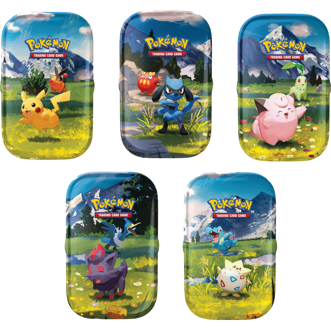 Pokemon TCG Ascended Heroes Mini Tin, sealed collectible tin