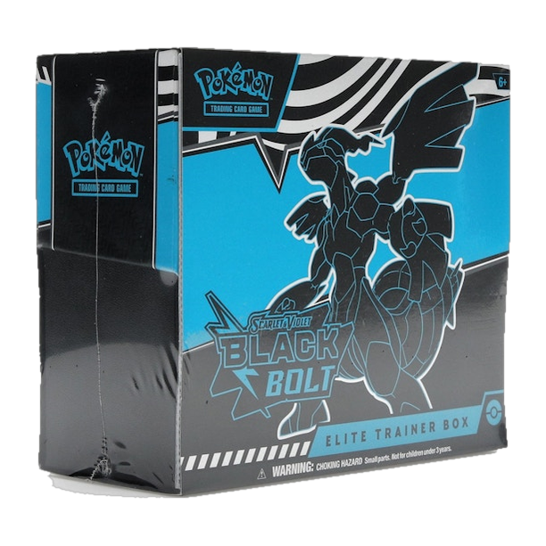 Pokemon TCG Scarlet and Violet Black Bolt Elite Trainer Box, sealed
