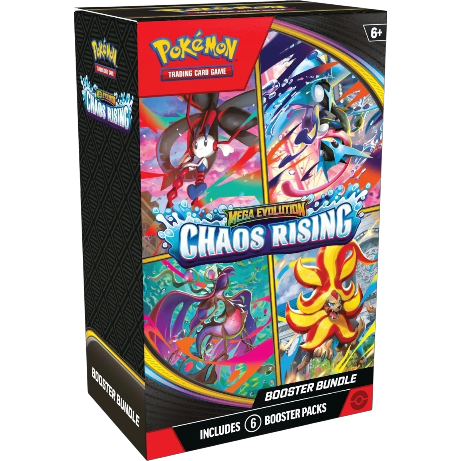 Pokemon TCG Chaos Rising Booster Bundle, 6 sealed packs