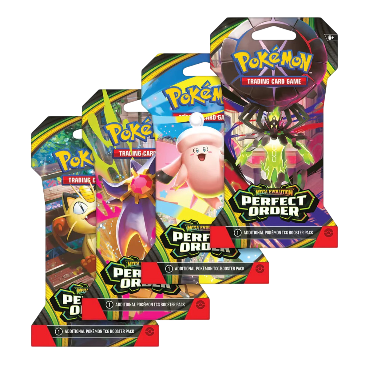 Pokemon TCG Chaos Rising sleeved booster pack, sealed