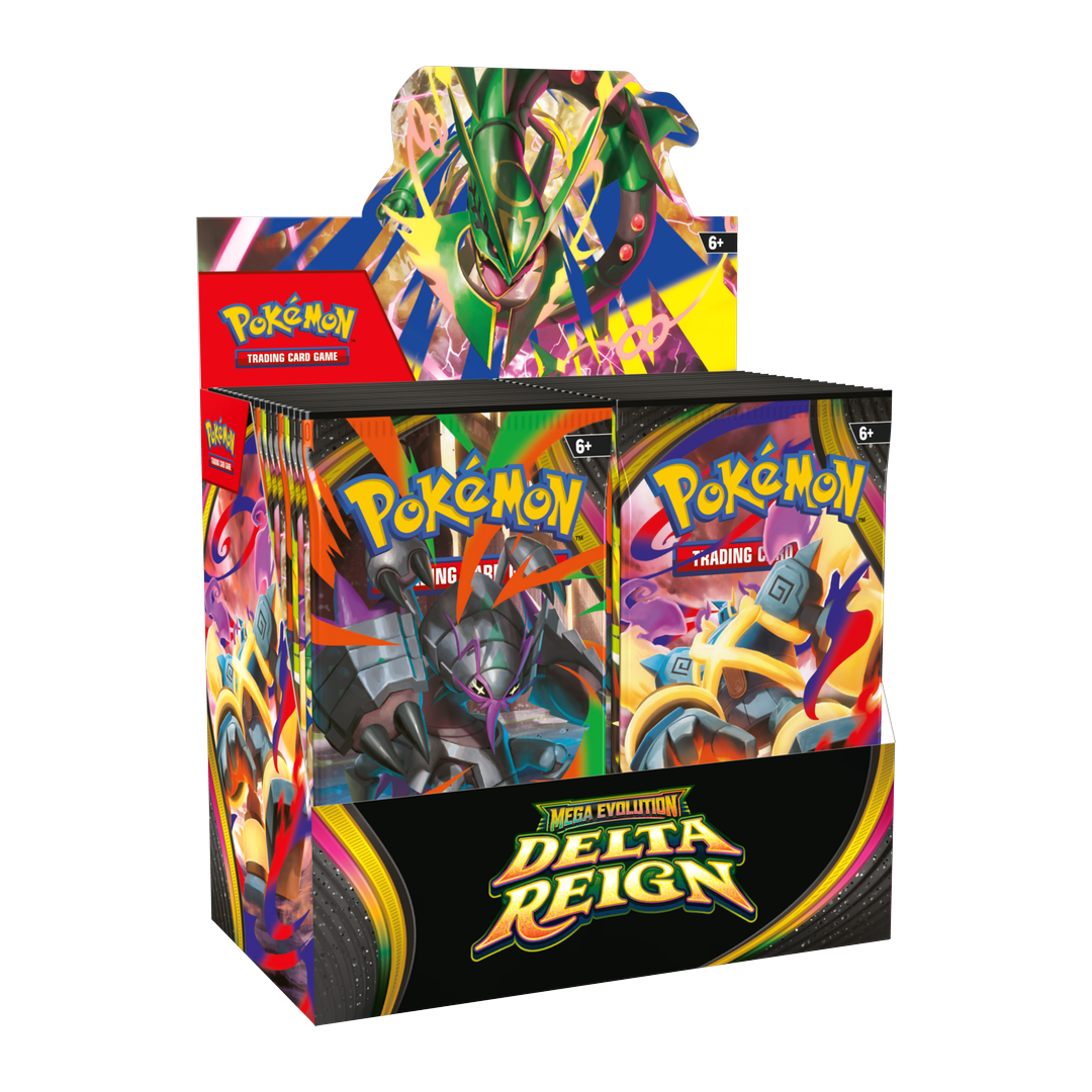 Pokémon TCG Mega Evolution Delta Reign Booster Display Box, 36 booster packs