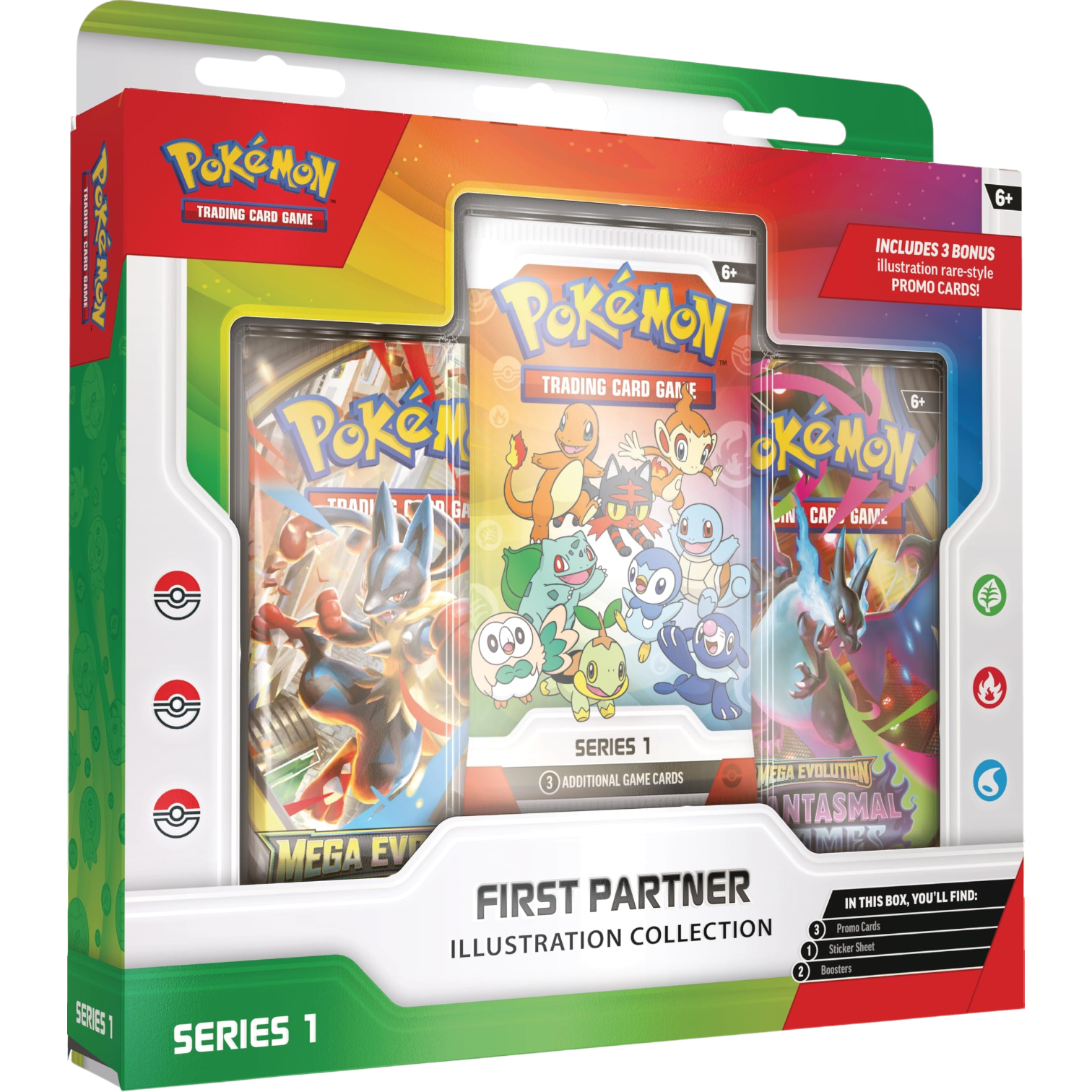 Pokemon TCG First Partner Illustration Collection Series 1, sealed
