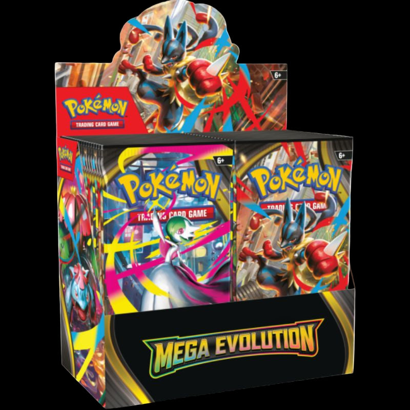 Pokemon TCG Mega Evolution booster box, product photo