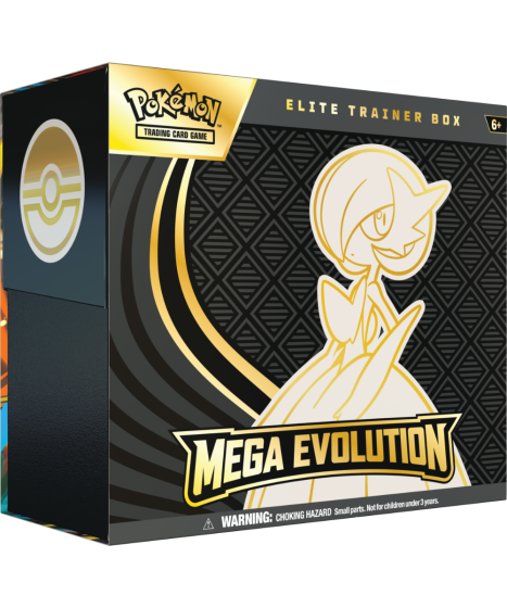 Pokemon TCG Mega Evolution Elite Trainer Box, side view