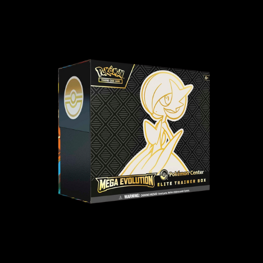 Pokemon Center Mega Gardevoir Elite Trainer Box, front of box