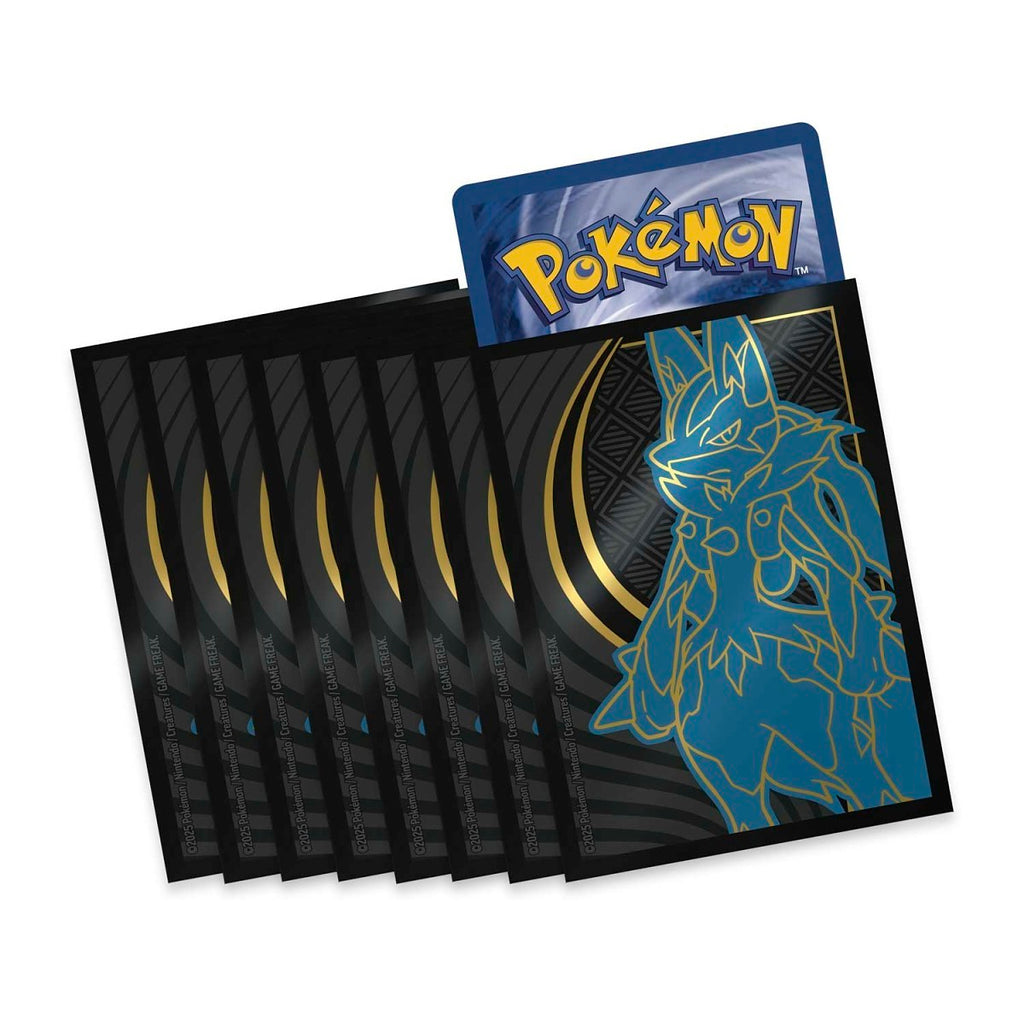 Mega Lucario Elite Trainer Box card sleeves