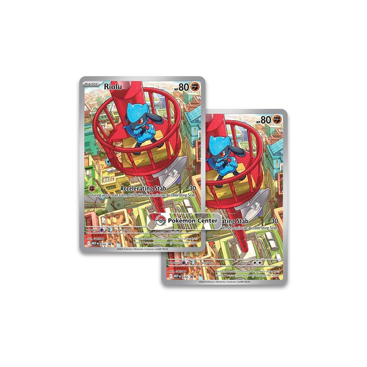 Mega Lucario Elite Trainer Box promo card