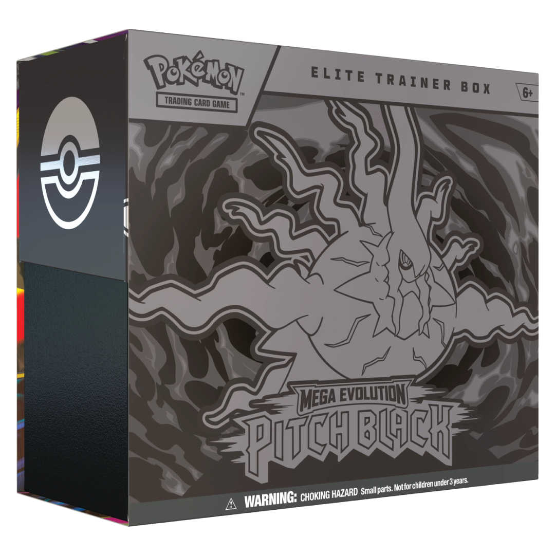 Pokemon TCG Mega Evolution Pitch Black Elite Trainer Box, sealed