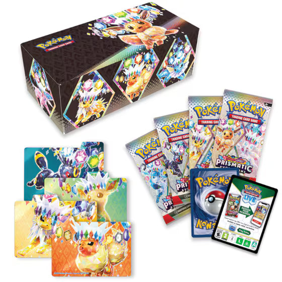 Prismatic Evolutions Surprise Collection Box, product photo