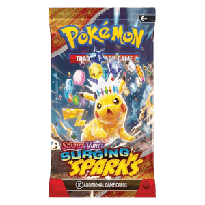 Pokemon TCG Scarlet and Violet Surging Sparks booster pack, sealed