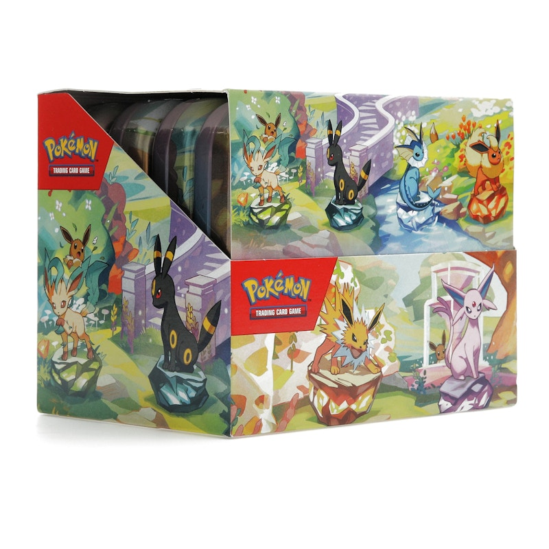 Pokémon TCG: Prismatic Evolutions Mini Tin Display (8 Tins)