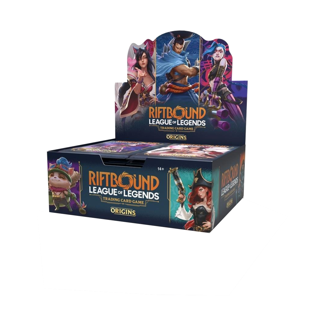 Riftbound League of Legends TCG Set One Origins Booster Display, 24 sealed packs