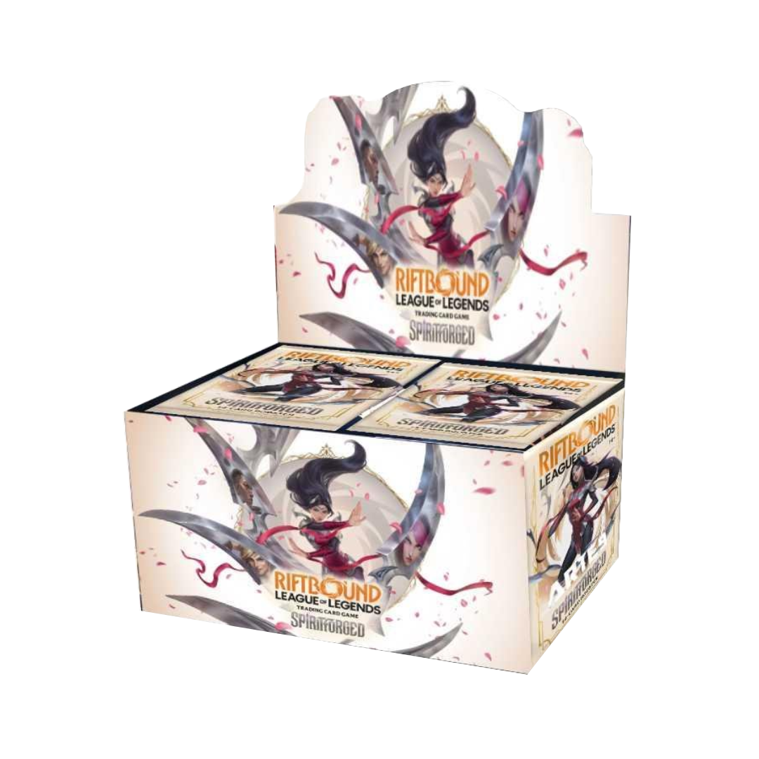 Riftbound League of Legends TCG Spiritforged Booster Display, 24 sealed packs